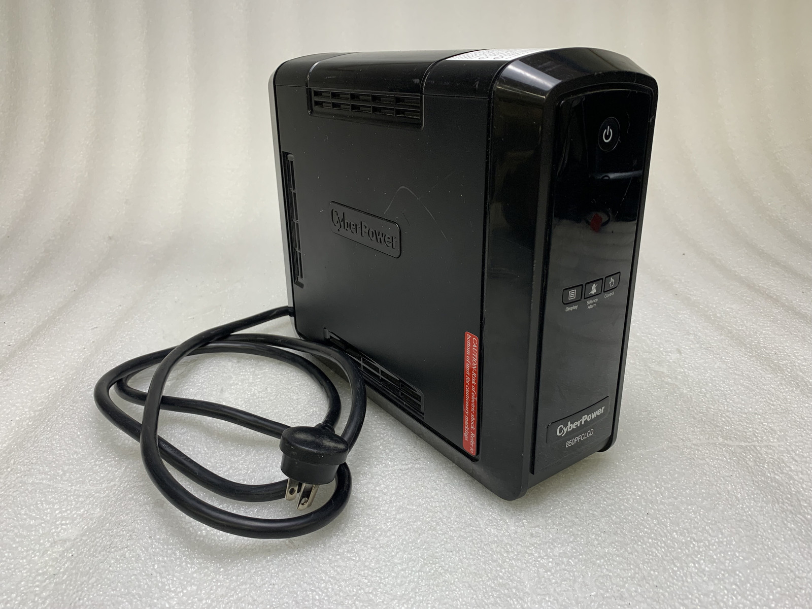 CYBERPOWER 850PFCLCD UNINTERRUPTIBLE POWER SUPPLY 120V 12A 60HZ 850VA 10 OUTLET