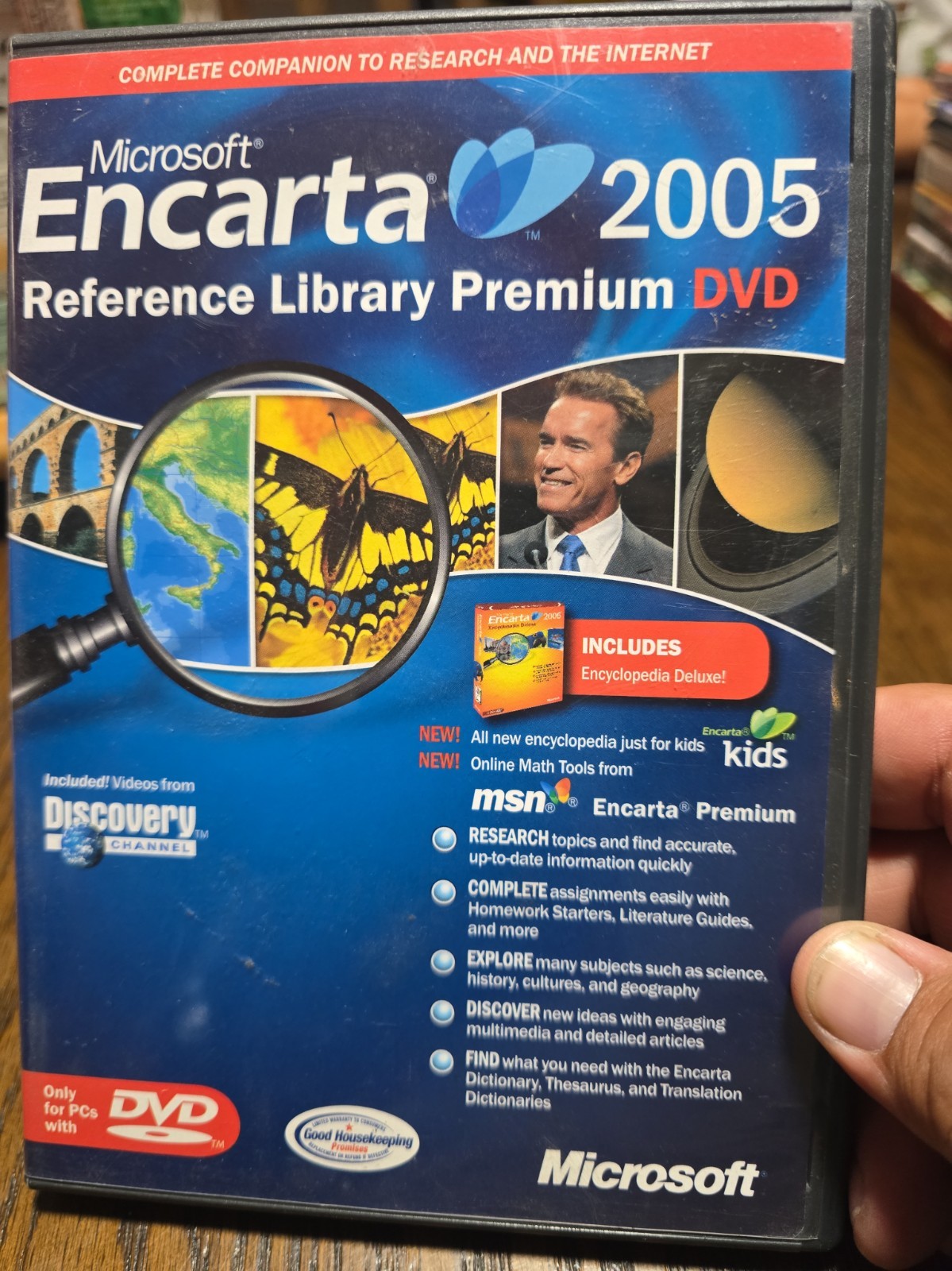 Microsoft Encarta 2005 Reference Library Premium DVD -PRODUCT KEY NOT INCLUDED