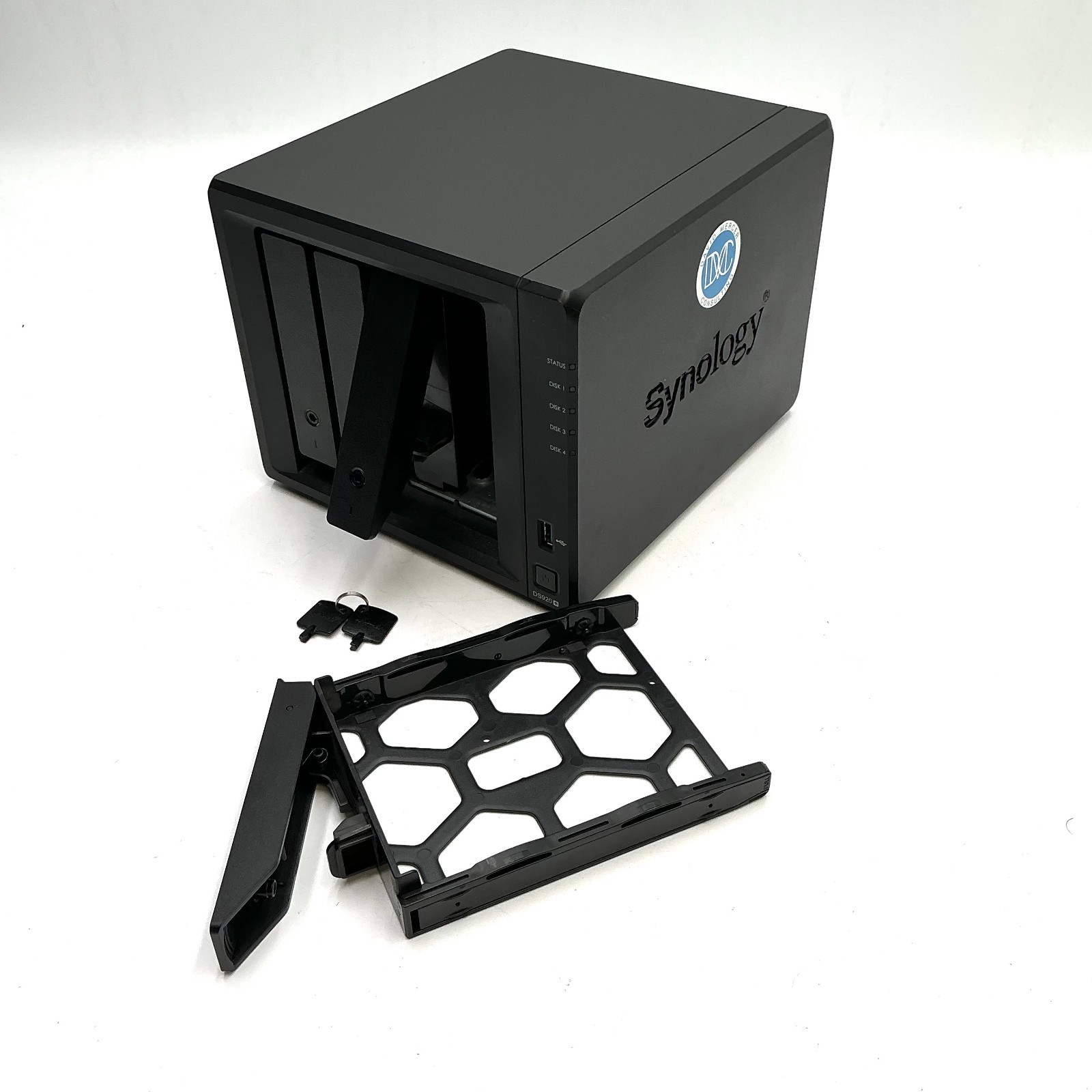 Synology DiskStation DS918+ 4-bay SAN/NAS Server | TESTED USED NO POWER SUPPLY