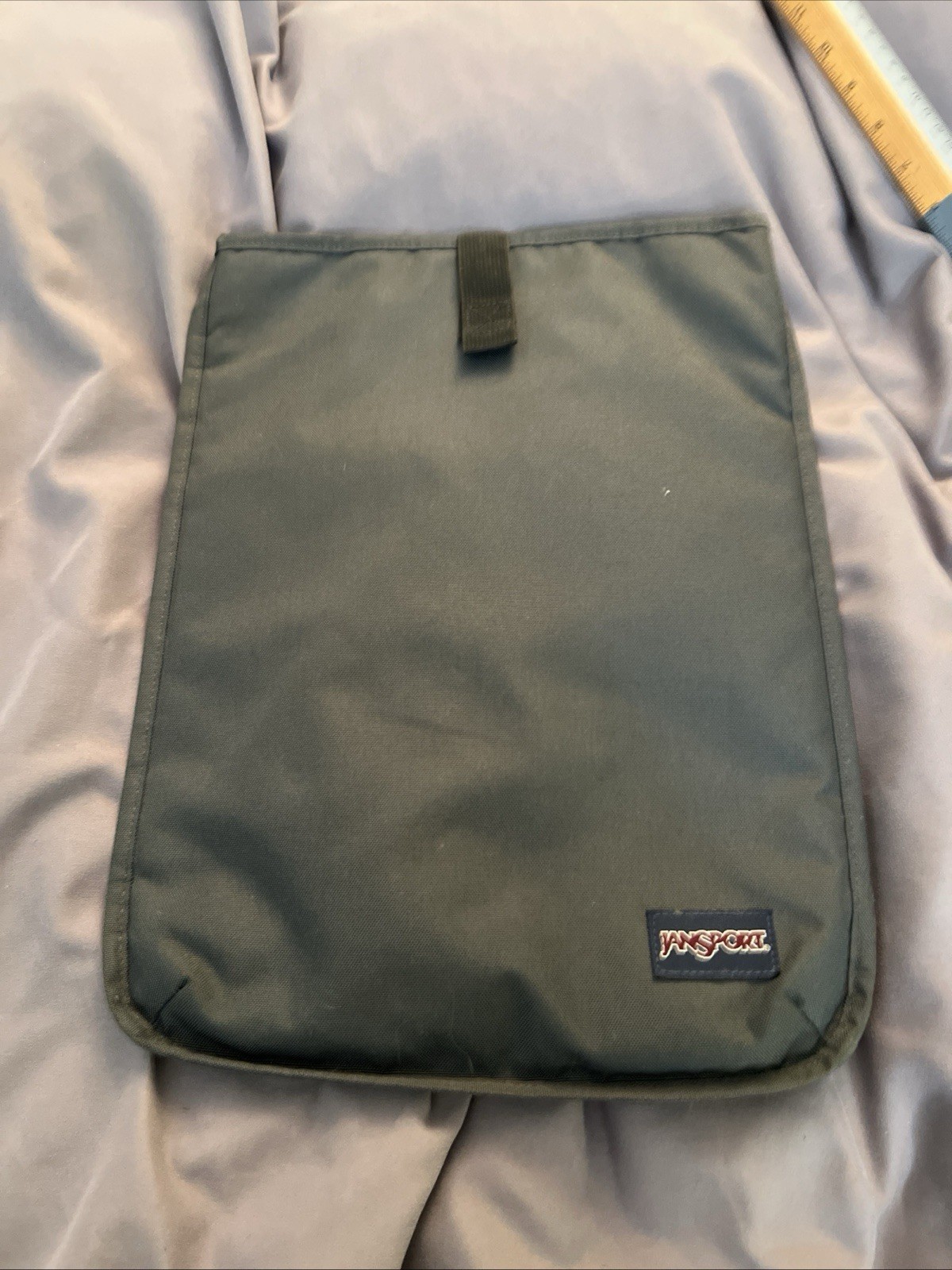 JanSport GRAY Laptop/Tablet Sleeve Case - 15" X 11.5 "