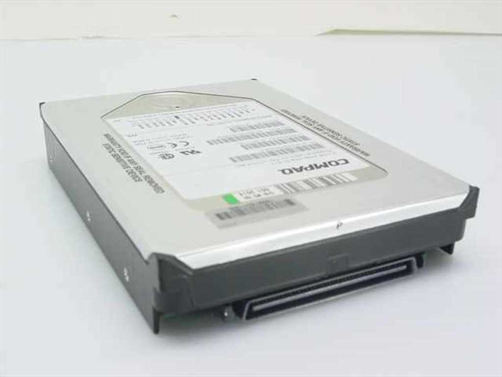 Compaq 313717-001 WDE9100 9.1GB 3.5" Wide Ultra SCSI-3 Hard Drive 80-Pin 7200RPM