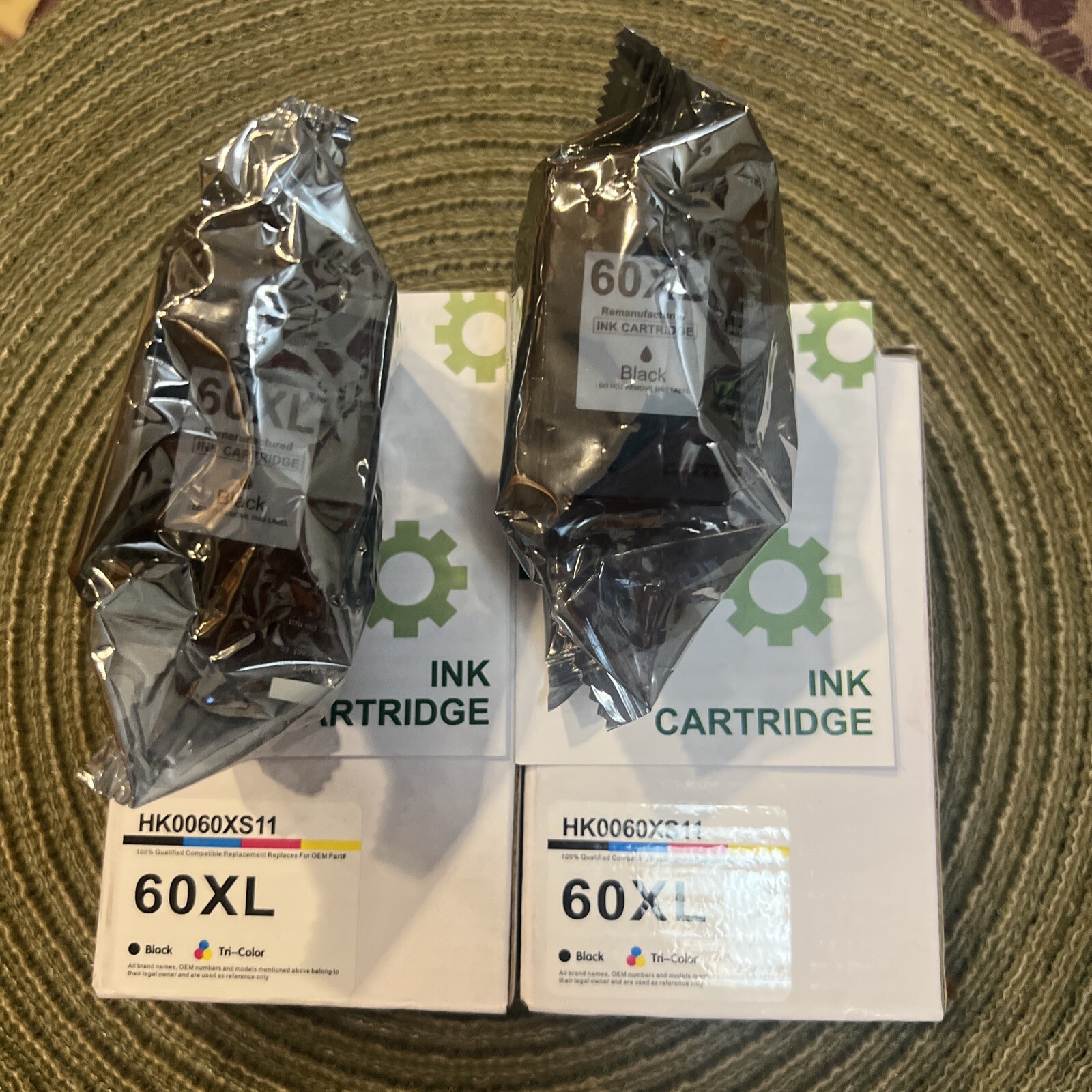 Palm Tree 60 XL Printer Ink HK0060XS11 Black 2 Pack