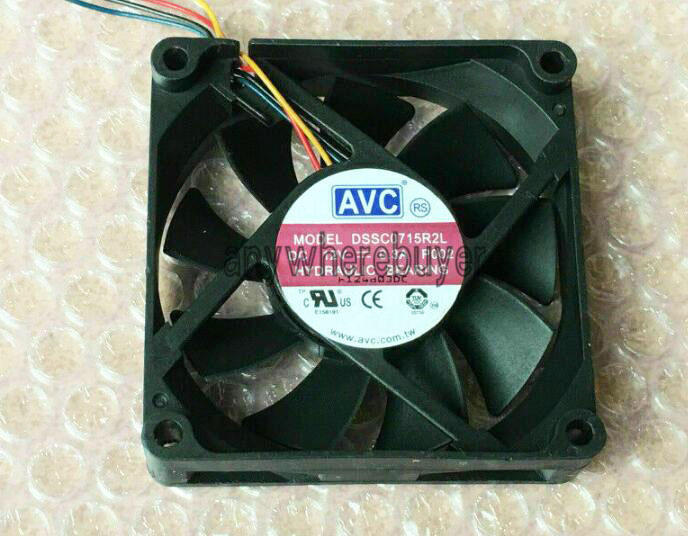 One For AVC PWM intelligent temperature control CPU 12V 0.3A 4-wire DSSC0715R2L