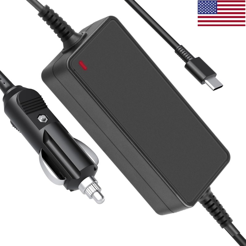 90W Laptop Car Charger USB-C Laptop Car Charger for Dell Latitude/XPS/Precision