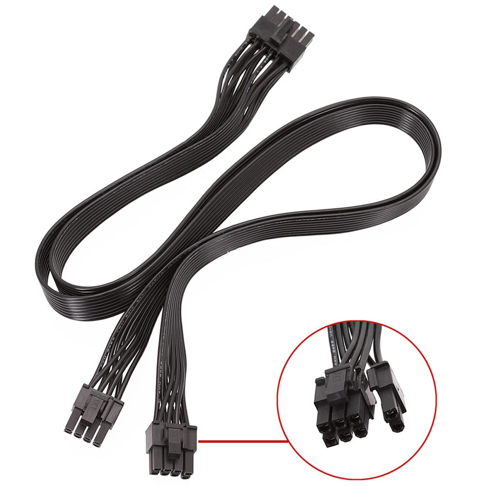CPU 12Pin To Dual 8pin Power Supply Cable for Seasonic PSU P-860 P-1000 X-1050