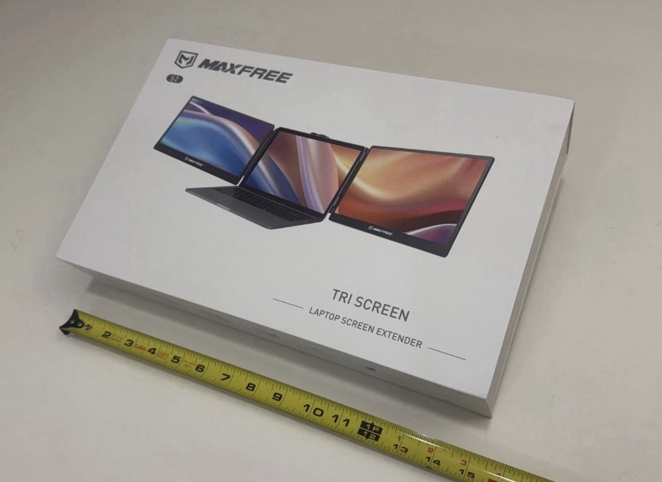 MAXFREE S2 TRI SCREEN - BRAND NEW - Portable Laptop Triple Screen Extender