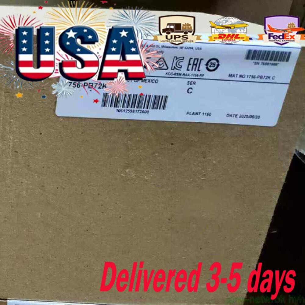 AB 1756-PB72K 1756PB72K 24V DC Power Supply New Allen Bradley US Free Tax