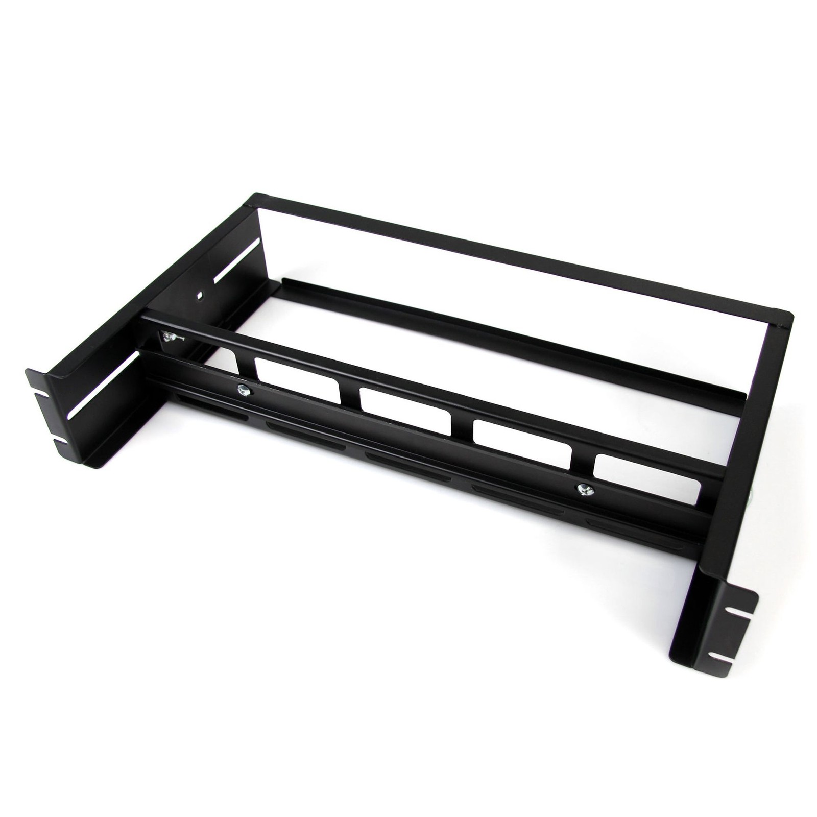 StarTech 2U DIN Rail Kit for Standard 19" Rack Adjustable Depth Rackmount DIN