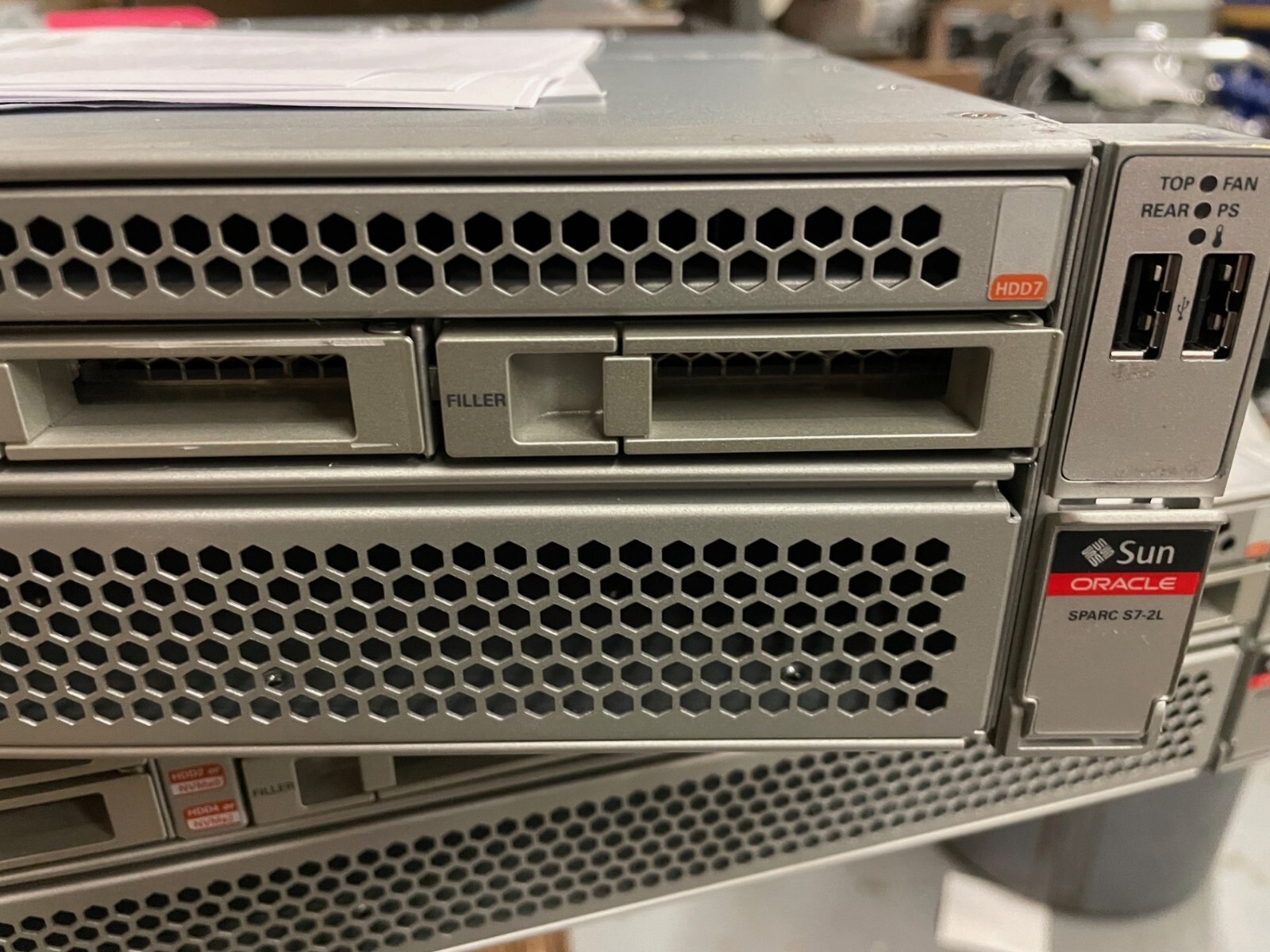 Sun Oracle SPARC S7-2L 2 x 8 CORE 4.27Ghz NO MEMORY NO HDD