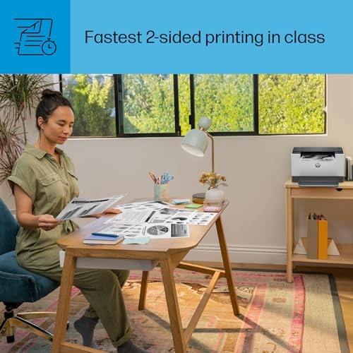 HP LaserJet M209d Black & White Laser Printer, Automatic 2-Sided Printing, USB