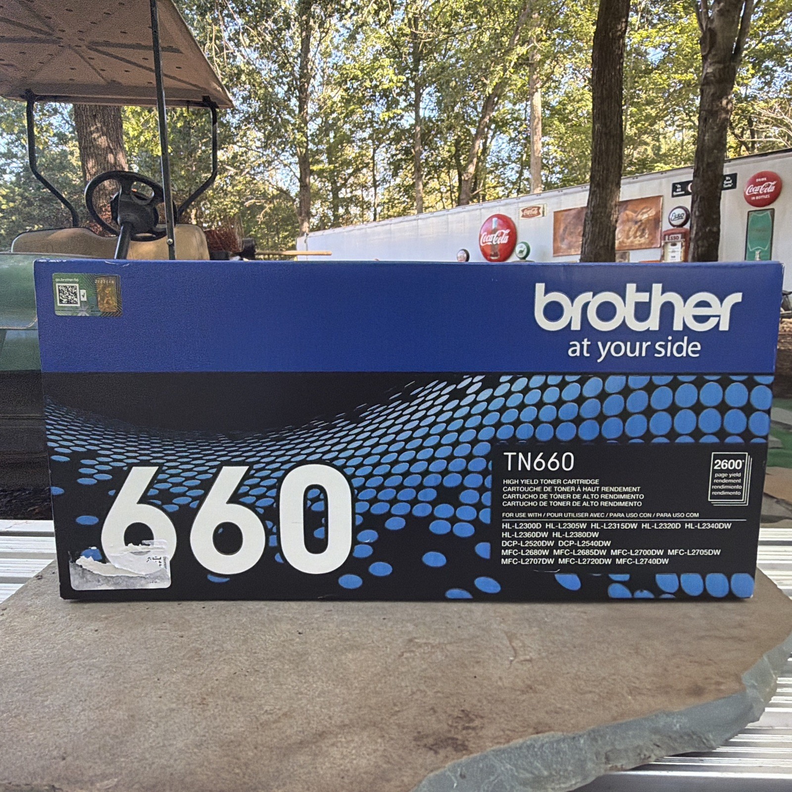 NEW BROTHER TN660 HIGH YIELD TONER CARTRIDGE.  NEW BROTHER TN660 2600 page 