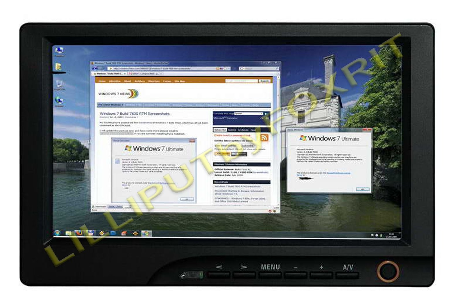 LILLIPUT 7" 669gl-70np/c/t Touch Screen with Hdmi,dvi Input by VIVITEQ INC
