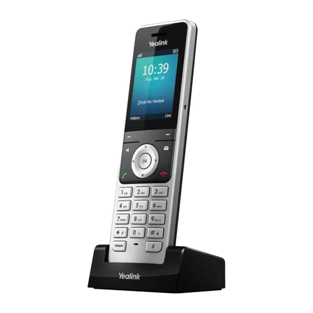 Yealink W76P - IP DECT Phone Bundle W56H with W70 Base 17.5 cm, black