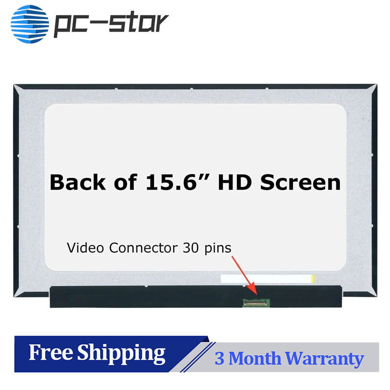 15.6" NEW  Matte HD 1366x768 30pin LCD Screen LED Display  XCX-NV156WHM-N41
