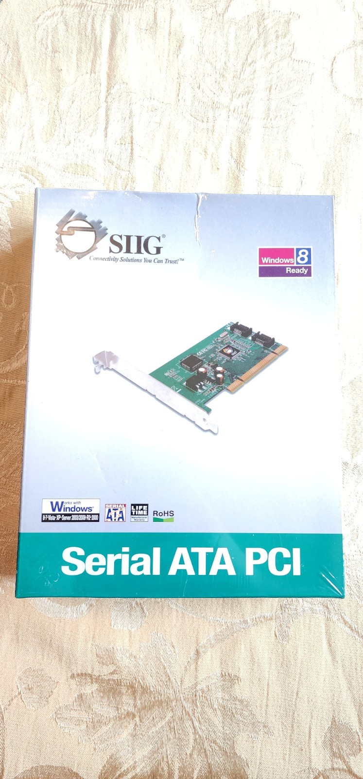 SIIG Serial ATA PCI SC-SAT212-S4 Sealed