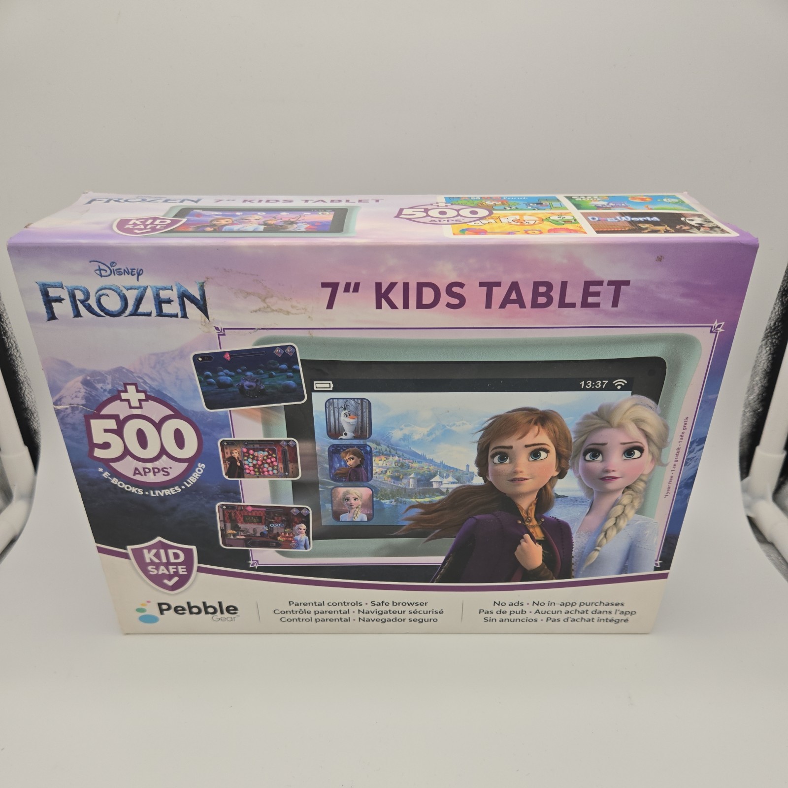 Pebble Gear Disney Frozen 2 7" Kids Wi-Fi Tablet with 16GB Storage - Light Blue