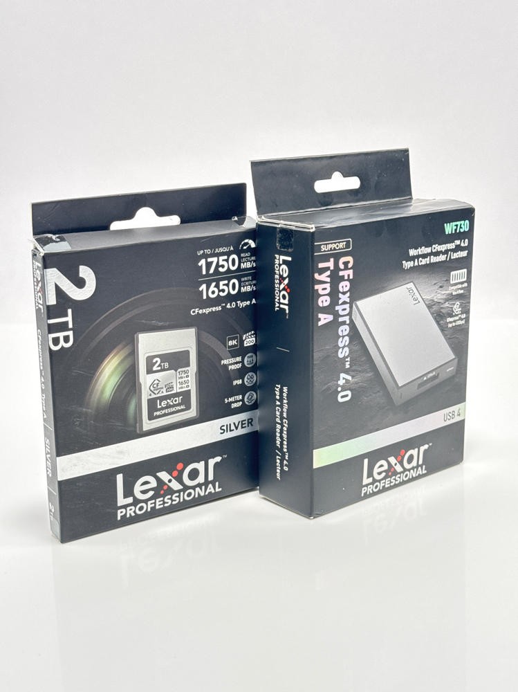 Lexar 2TB CFexpress Type A Silver 4.0 Card + Workflow USB-C Reader Bundle