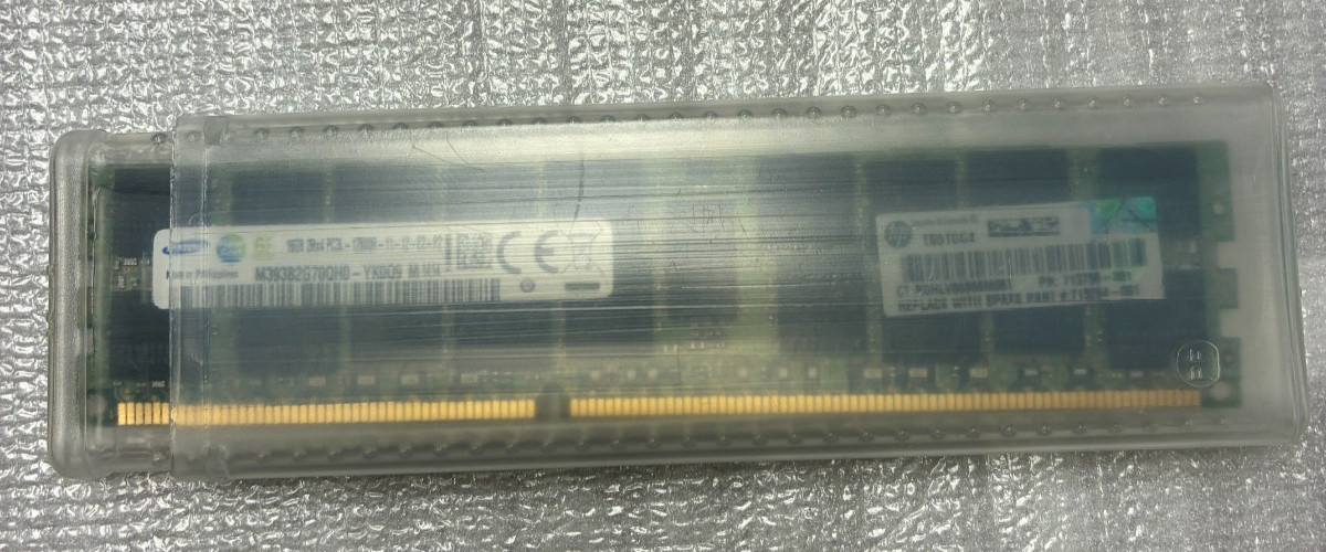 2 x HP OEM 16GB DDR3 1600 713985-B21 715284-001 713756-081 For DL360 DL380