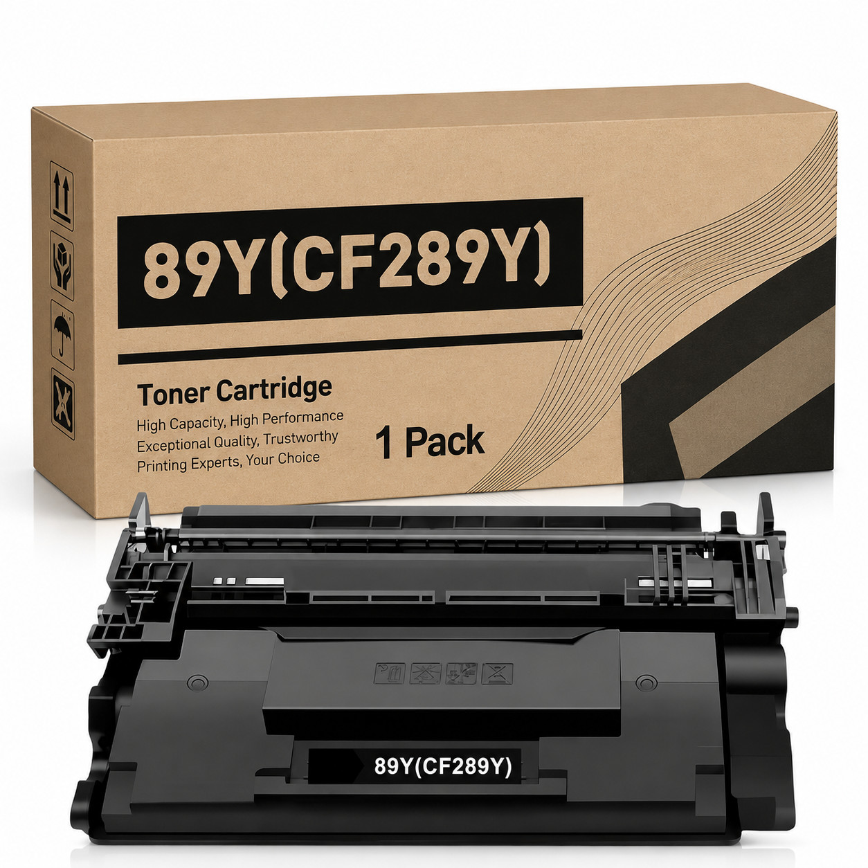 89Y CF289Y Black High Yield Toner Cartridge Compatible for HP CF289A CF289X