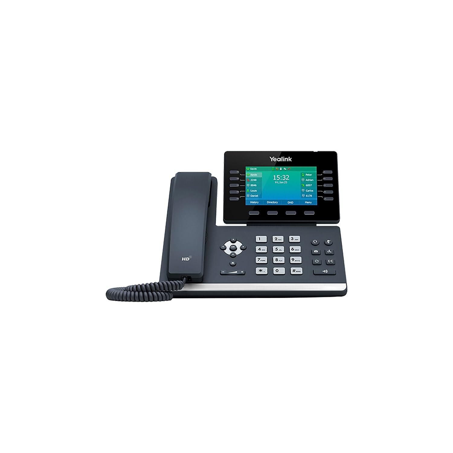 Yealink SIP T54W Business Phone with Bluetooth Color Display Dual Band WiFi