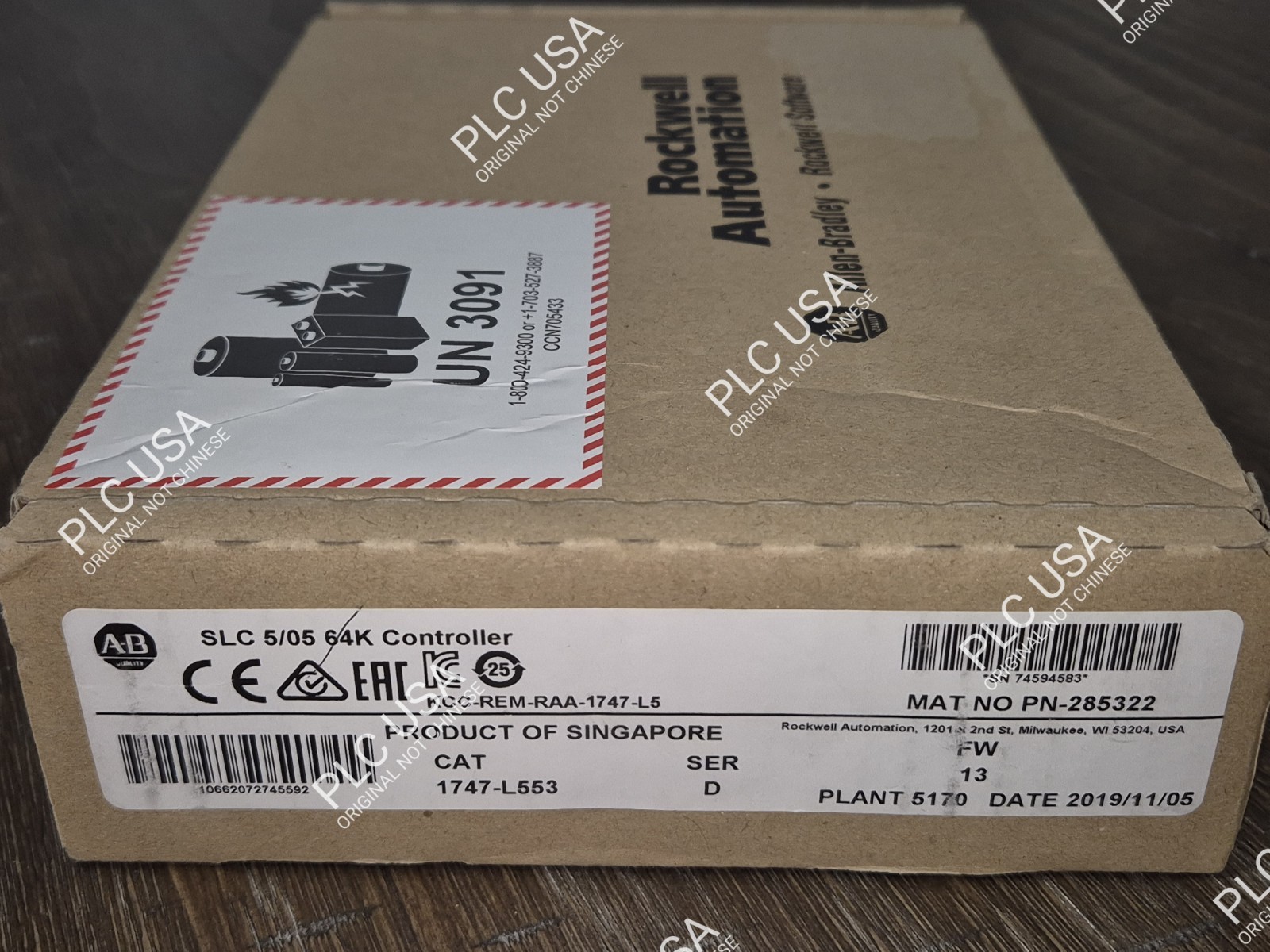 NEW Sealed Allen Bradley 1747-L553/ D FW 13 SLC 5/05 64K Controller "USA SELLER"