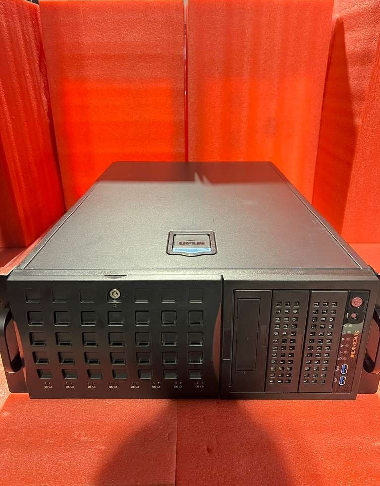 SUPERMICRO x11SPi-TF 745-12 4U CES-745B Server 2x1280W PSU- No CPU/RAM/HDD