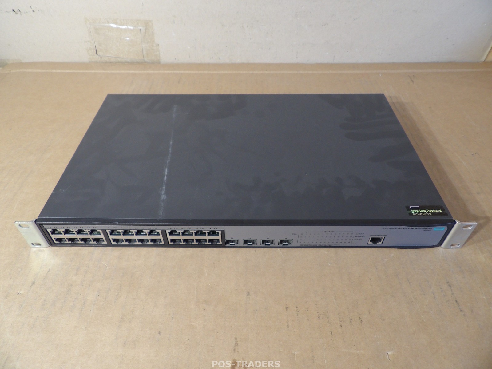 HPE OfficeConnect 1920 24G PoE+ JG926A Gigabit Ethernet Switch + RACK EARS