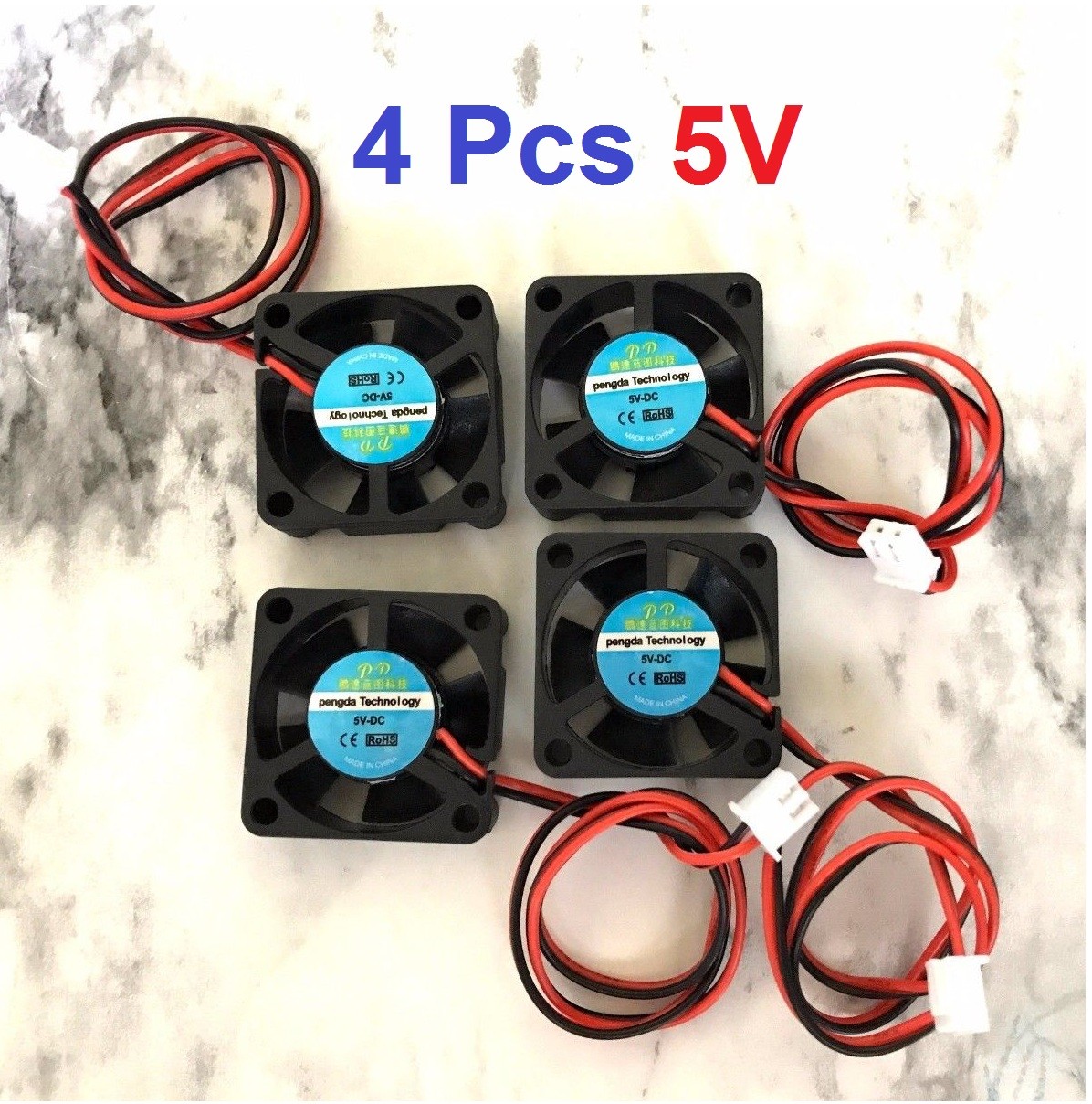 4X 5V 12V 24V 30mm Cooling Computer fans 3010 30x30x10mm DC 3D Printer 2Pin