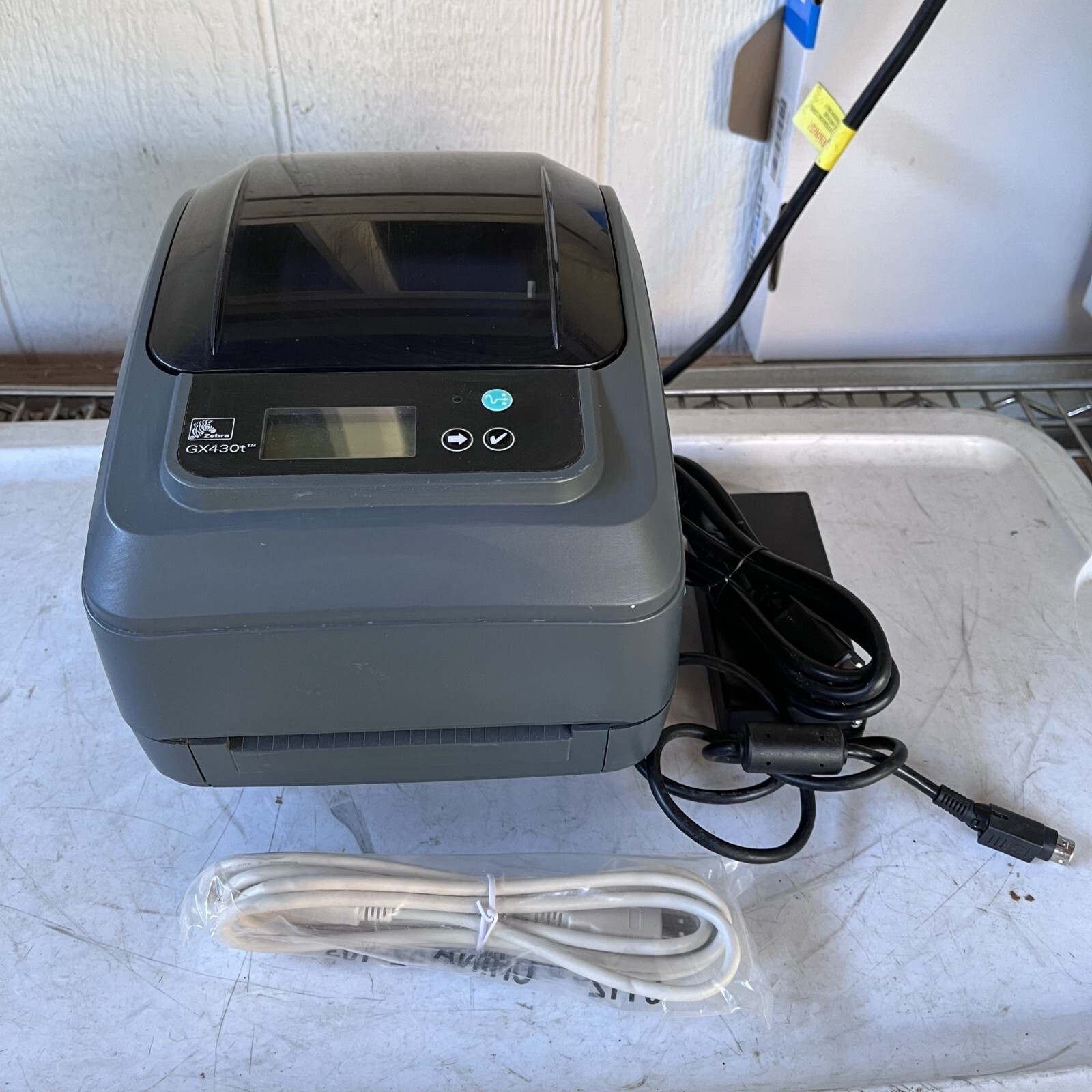 Zebra GX430t DT/TT  Label Printer GX43-102710-000 Wireless WiFi USB 300dpi