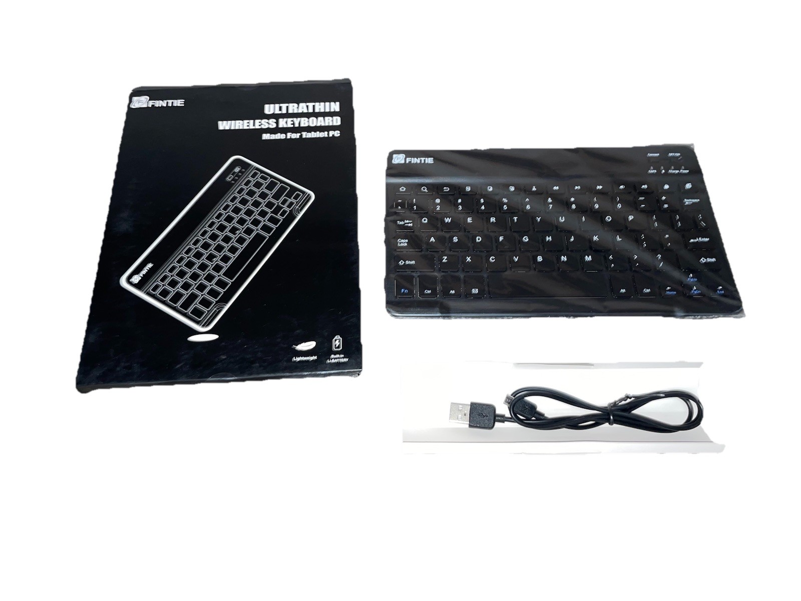 Fintie Ultra Thin Wireless Keyboard for Tablet