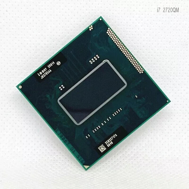 Intel i7 2720QM SR014 Core 2.2GHz Quad Core 6M 45W FCPGA988 Notebook CPU