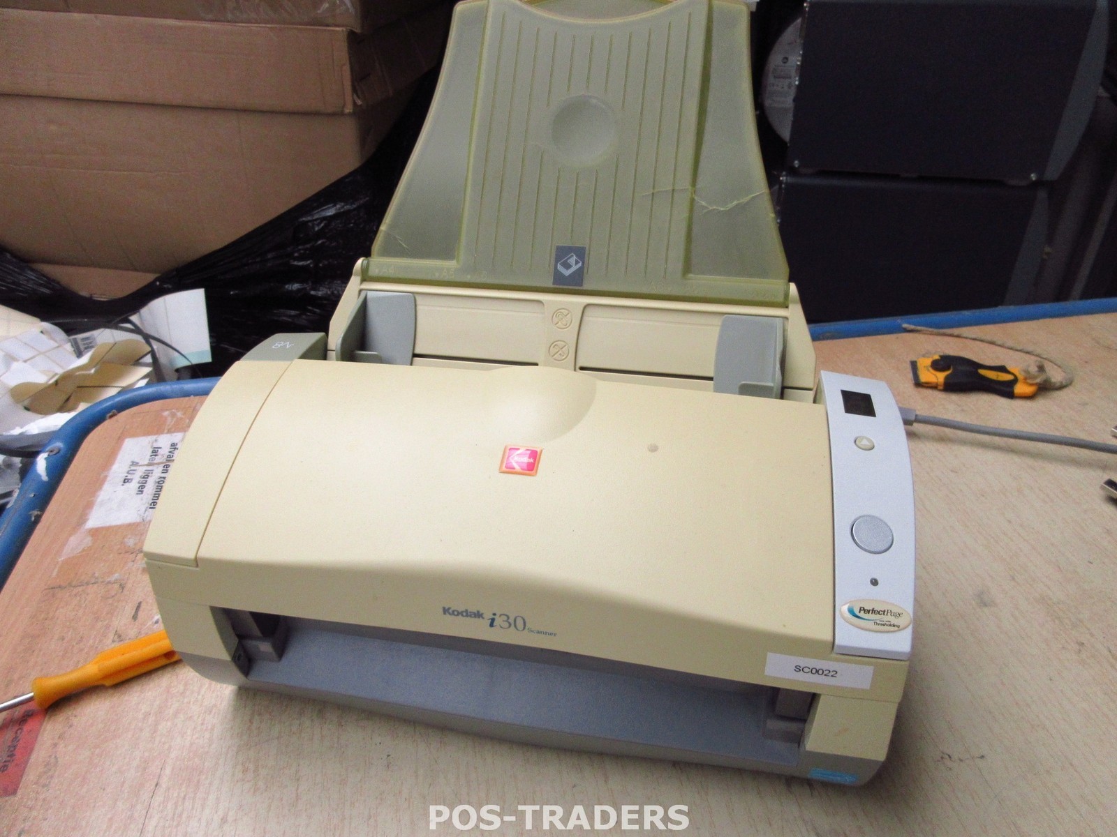 KODAK I30 USB 48 bit CCD 600 x 600 dpi Sheet Fed Color Colour Scanner EXCL PSU