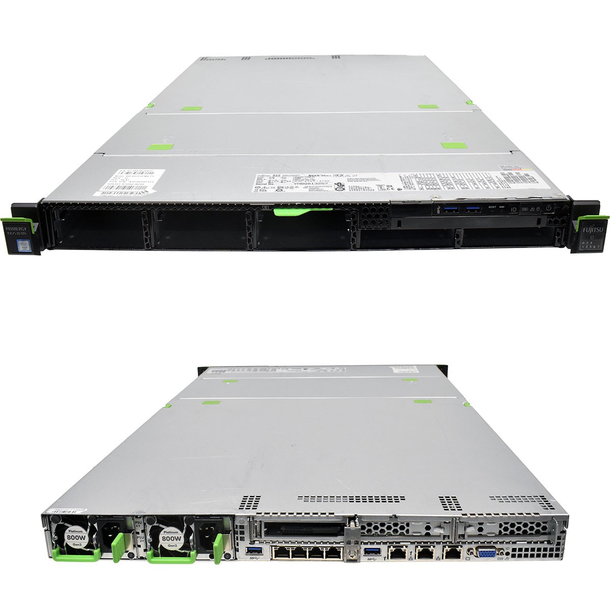 Fujitsu A3C40197123 Primergy RX2530 M4 Server No CPU No RAM 2xHS 4x SFF 420i