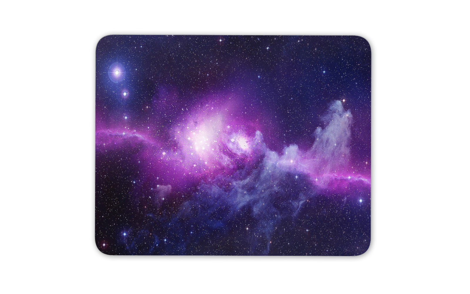 Purple Galaxy Mouse Mat Pad - Nebula Stars Star Science Cool Gift Computer #8923