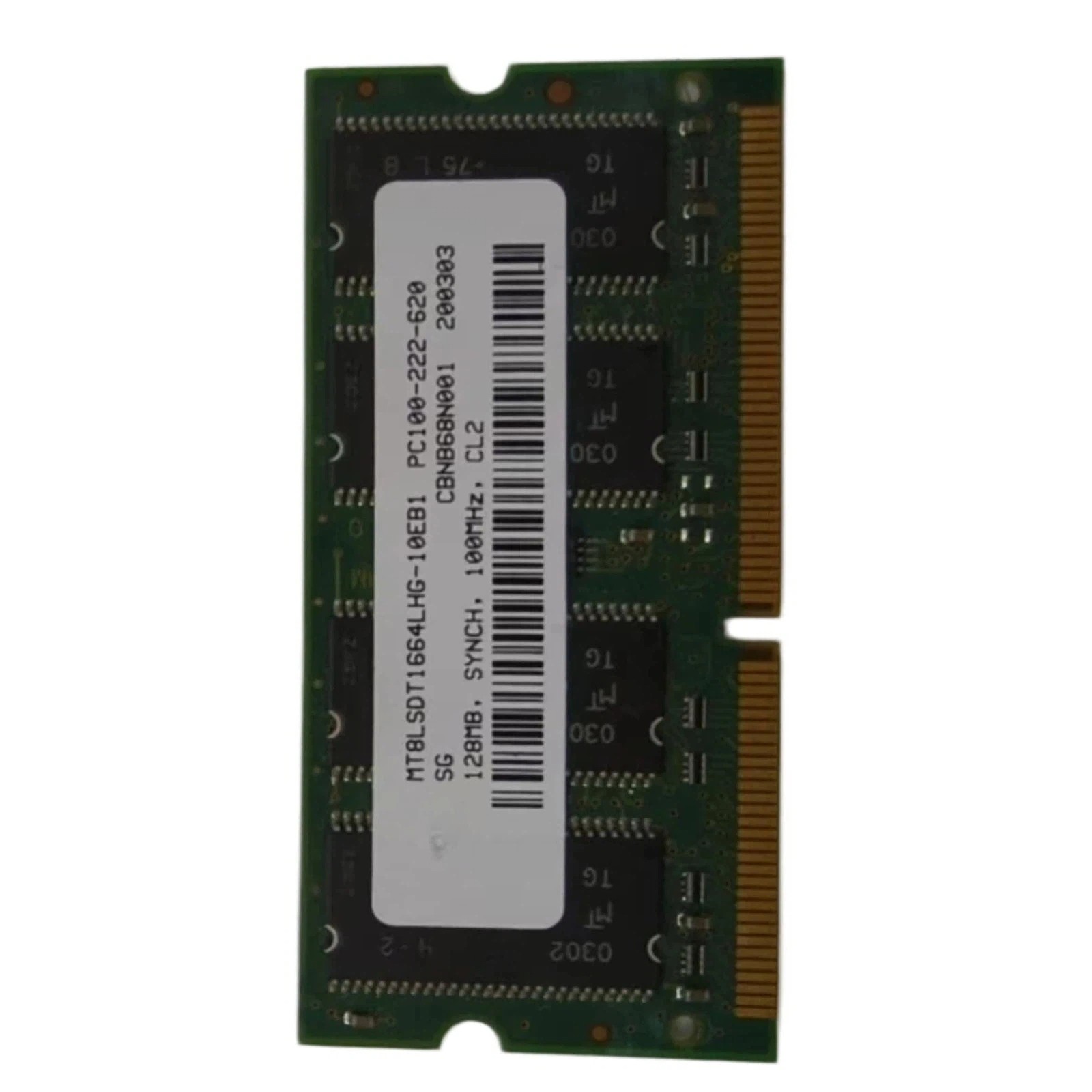 Printer Parts Memory PC100-222-620 Fits For Micron MT8LSDT1664HG-10EB1 128MB