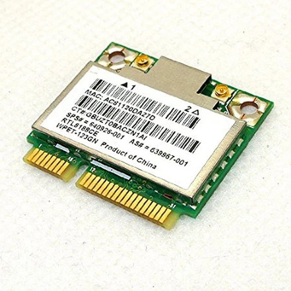 OEM HP DV7-6c21nr 639967-001 640926-001 Wireless WiFi Adapter RTL8188CE Tested