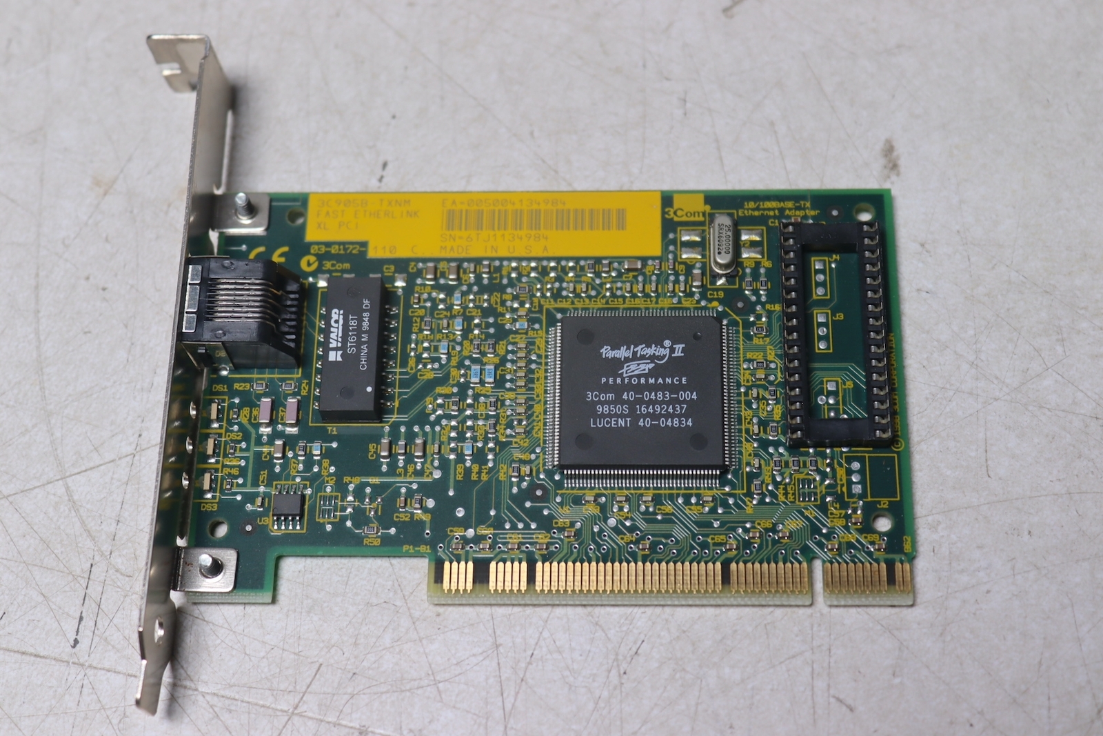 3Com 3C905B-TXNM Fast Etherlink XL PCI 10/100Base-TX Ethernet Card