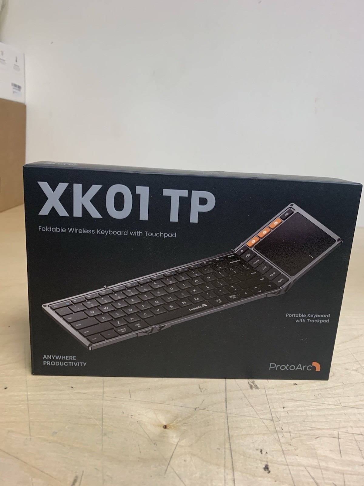 ProtoArc XK01 TP Folding Portable Keyboard FulL Foldable Keyboard with Touchpad