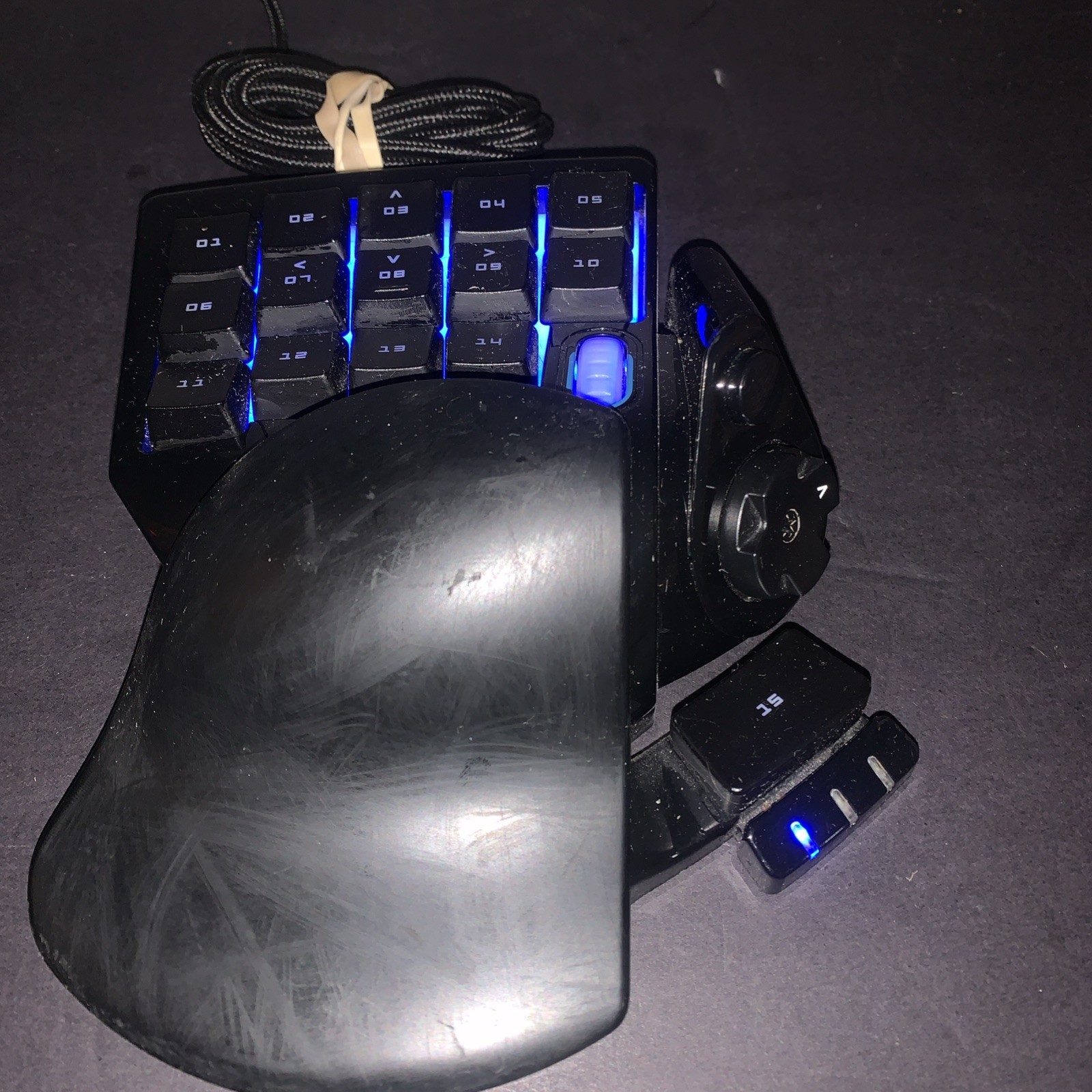 Razer Nostromo RZ07-0049 Wired USB Gaming Keypad Belkin Backlit Tested