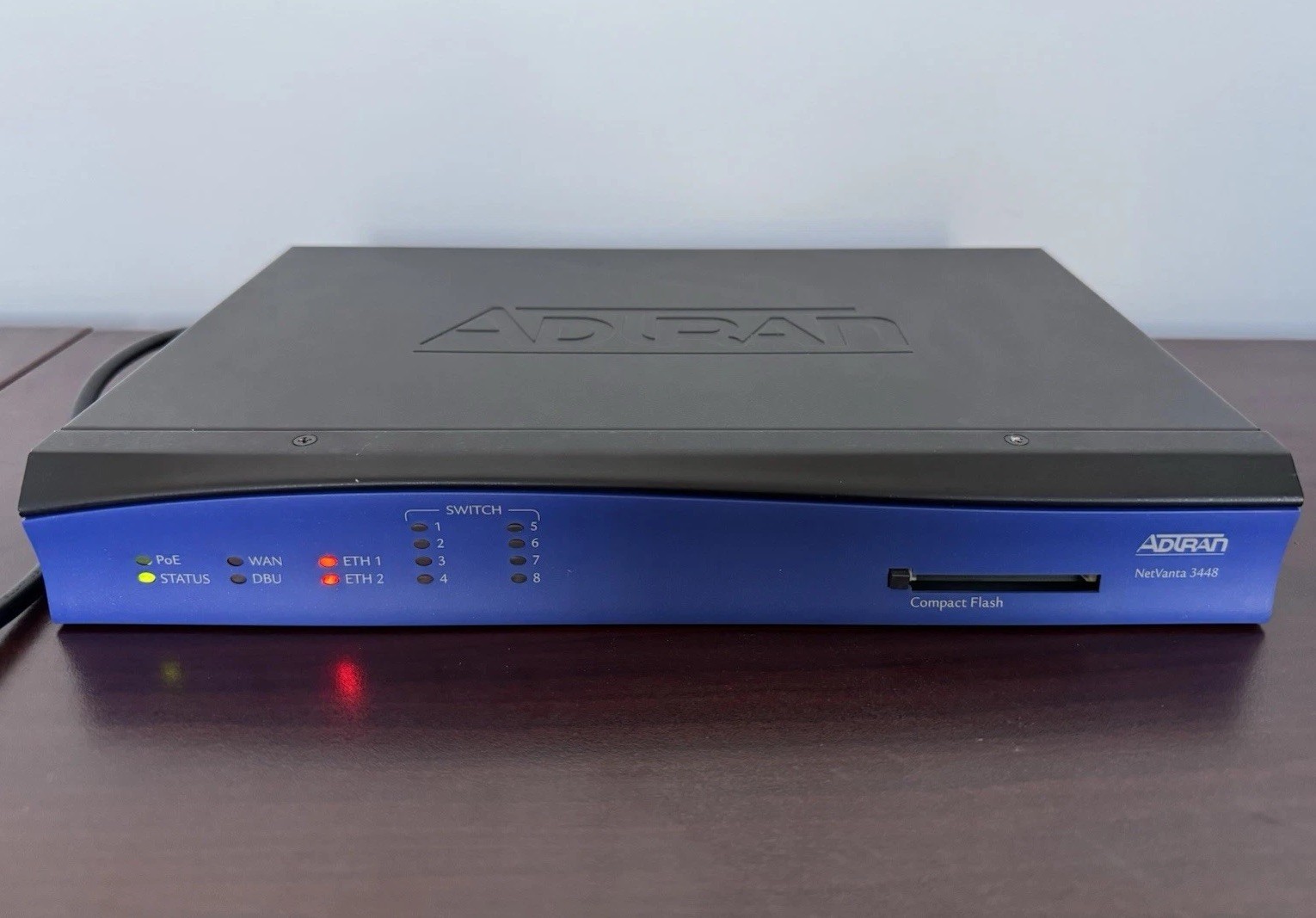 Adtran Netvanta 3448 8 Port Multi Service Enterprise Router w/ Power Cord
