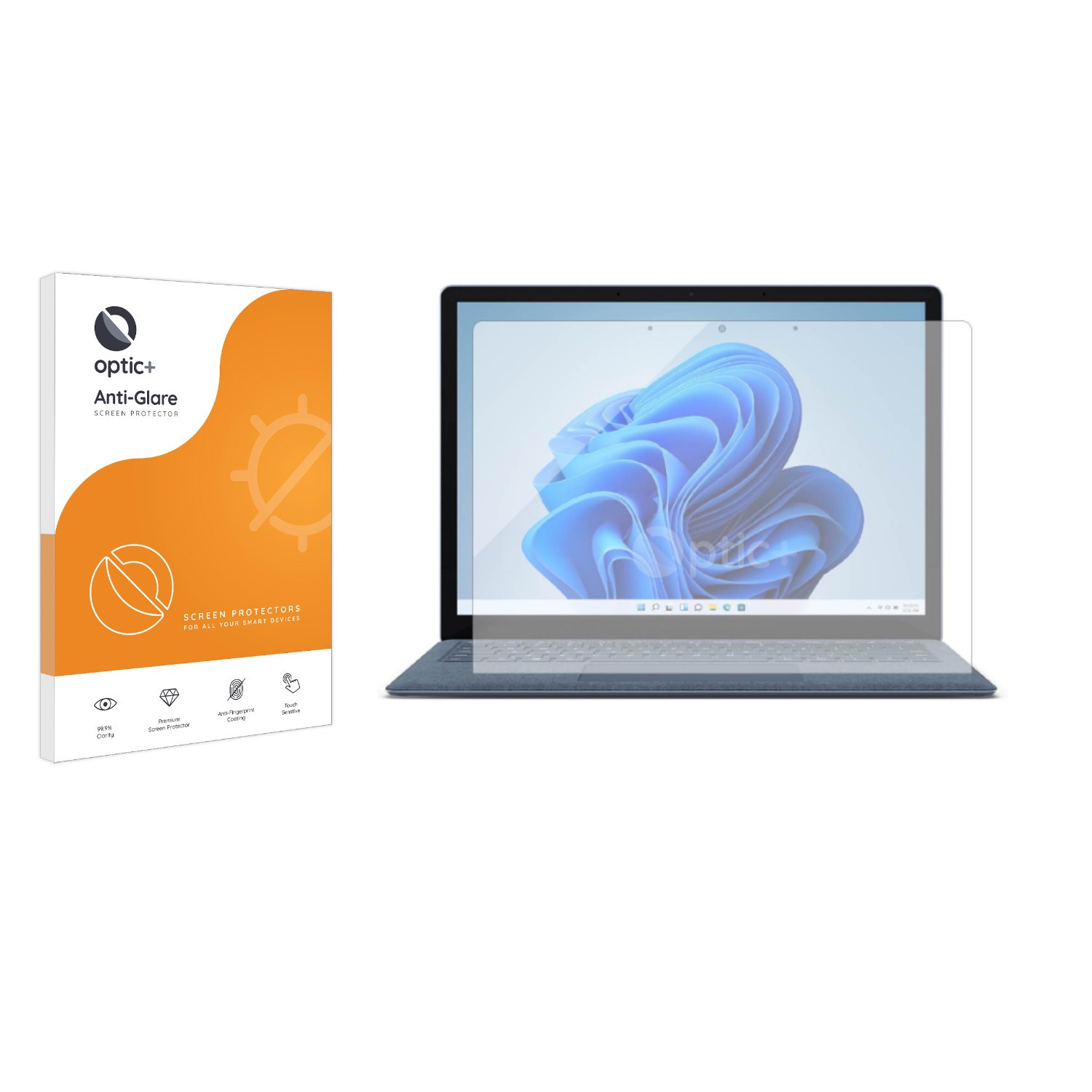 Optic+ Anti-Glare Screen Protector for Microsoft Surface Laptop 13"