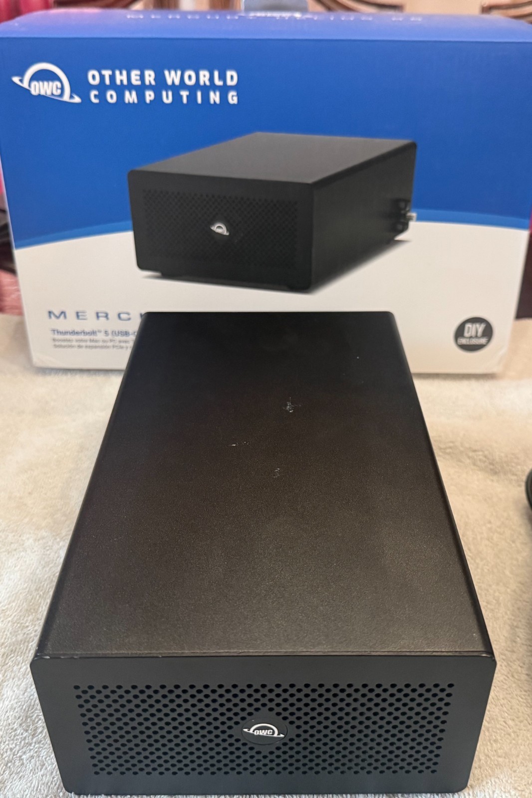 OWC Mercury Helios 5S Thunderbolt 5 PCIe Expansion Chassis