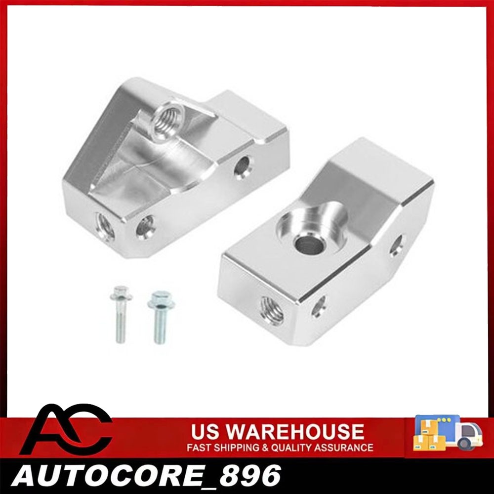 Knock Sensor Relocation Brackets Compatible with 1997-2007 GM LS Gen 3 Engines