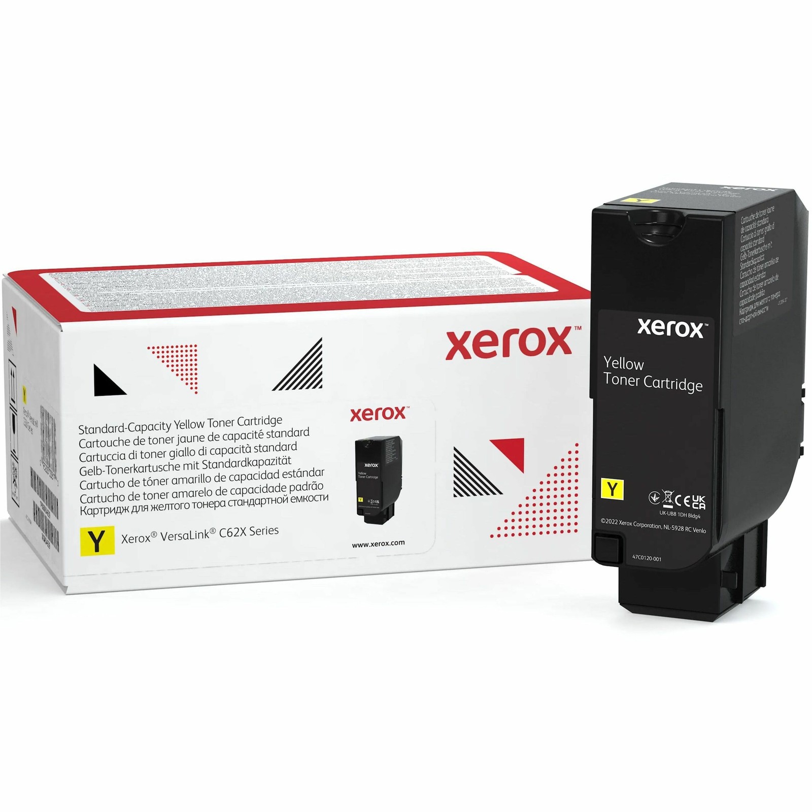 Xerox 006R04619 VersaLink C625 Yellow Toner Cartridge 6000 Page Yield