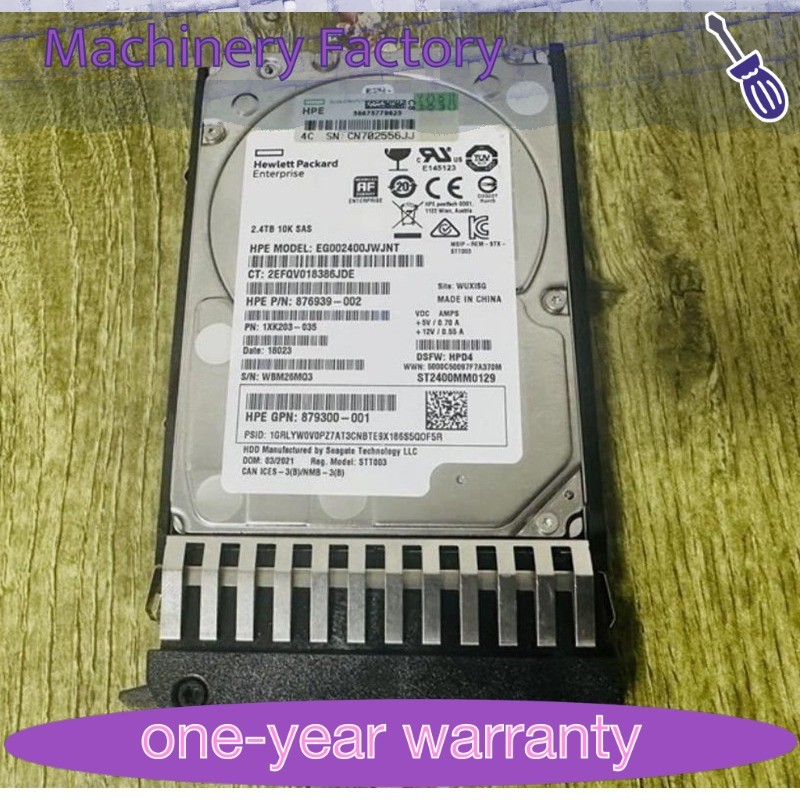 1PCS New Q2R41A P00441-001 for HPE MSA 2.4TB 12G SAS 10K 2.5" ENT HDD Hard Driv
