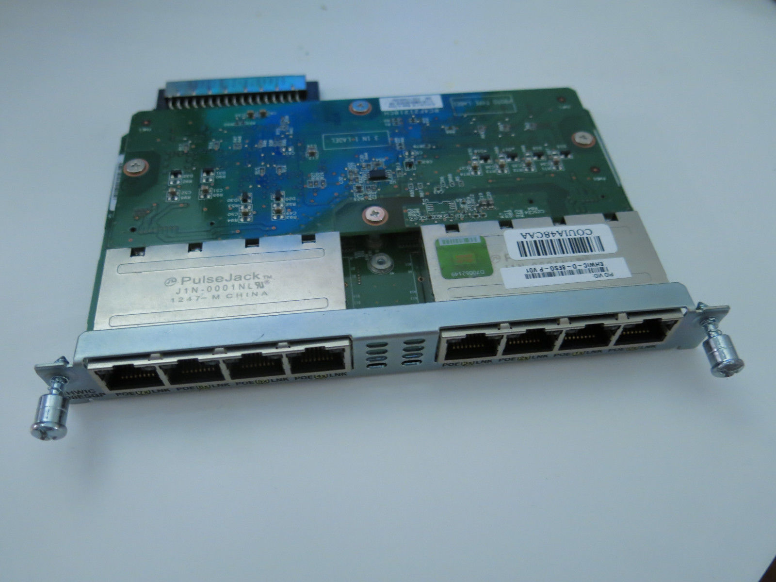 Cisco EHWIC-D-8ESG-P Gigabit EtherSwitch EHWIC Switch - 8 Ports 1Gbps POE