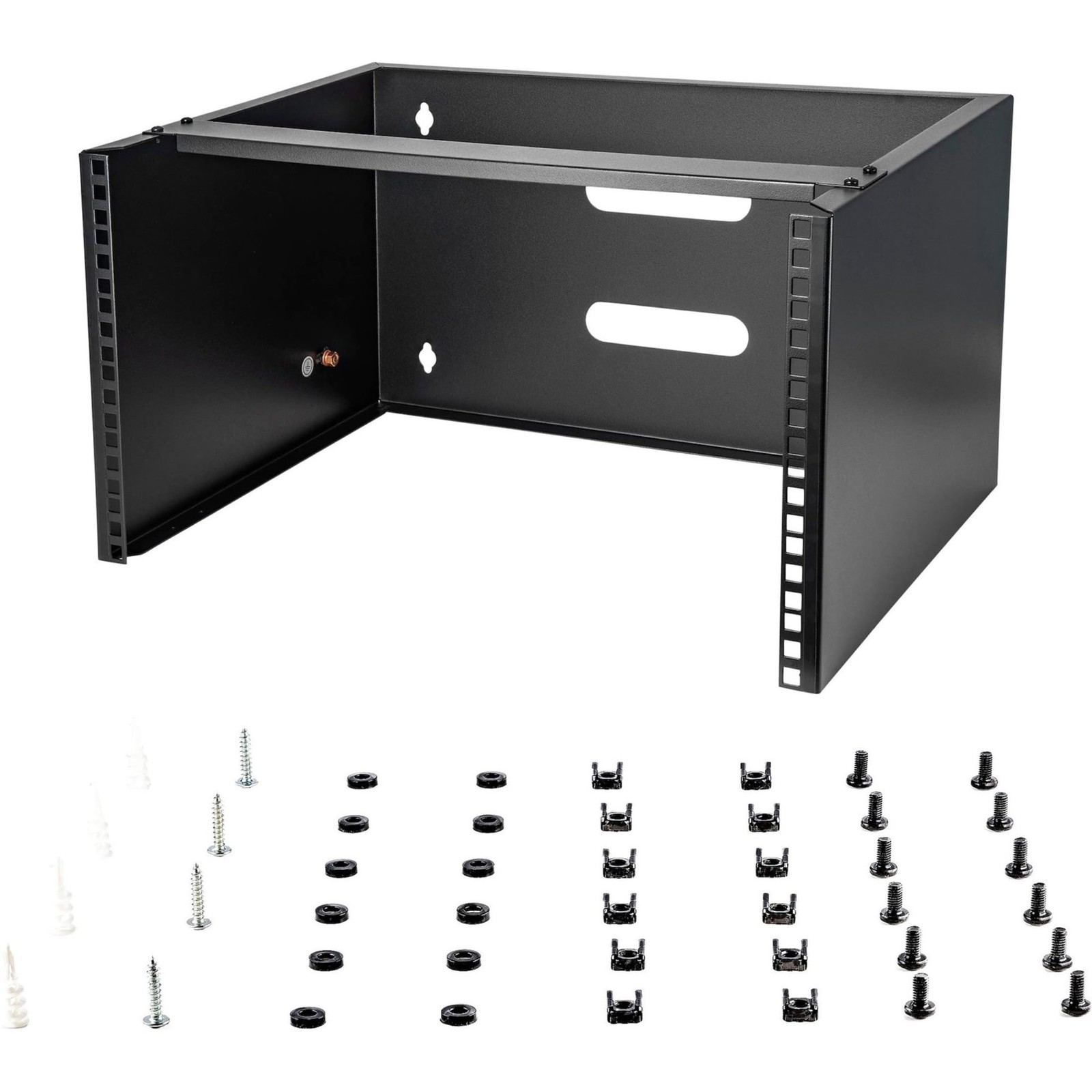 StarTech.com 6U Wall Mount Network Equipment Rack - 14 Inch Deep - 19" Patch