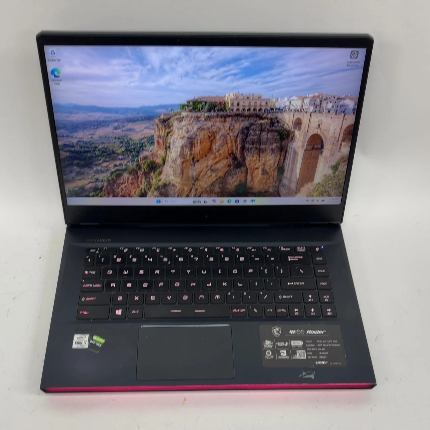Broken MSI Raider GE66 10SFS 15.6" i7-10750H 32GB RAM 1TB SSD RTX 2070 Read