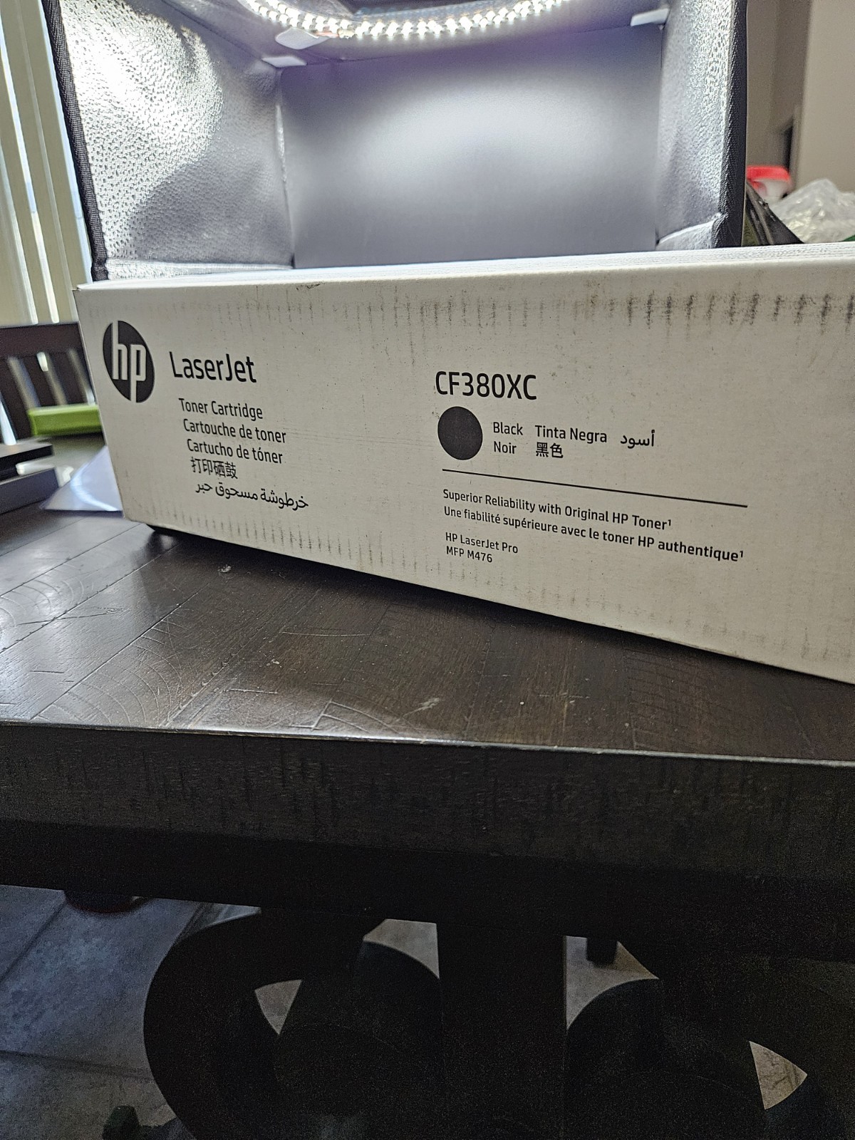 Genuine HP LaserJet 312X CF380XC High Yield Black Toner Cartridge for MFP M476