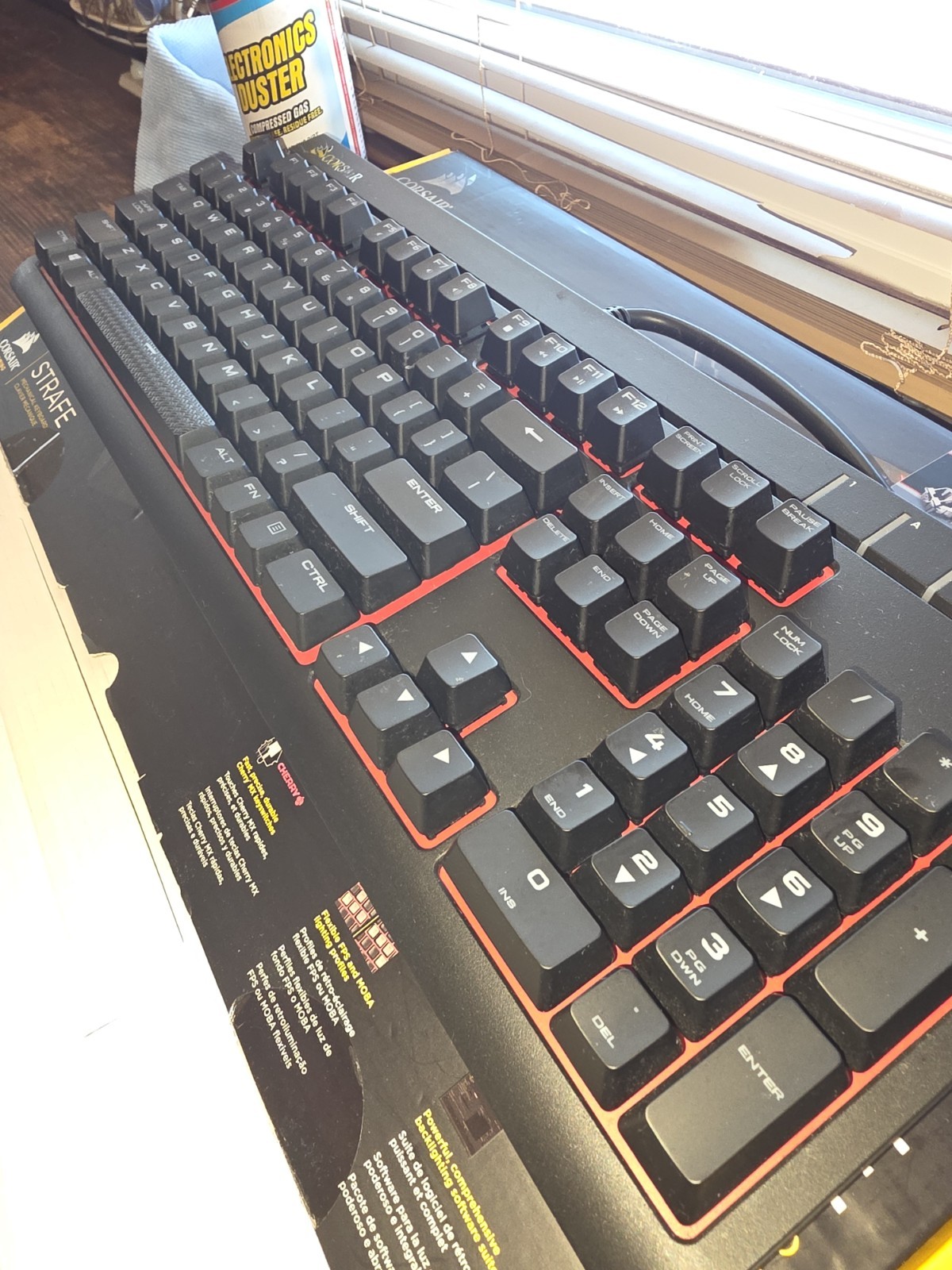 Corsair Strafe Red Switch Full Mechanical Keyboard Red Led
